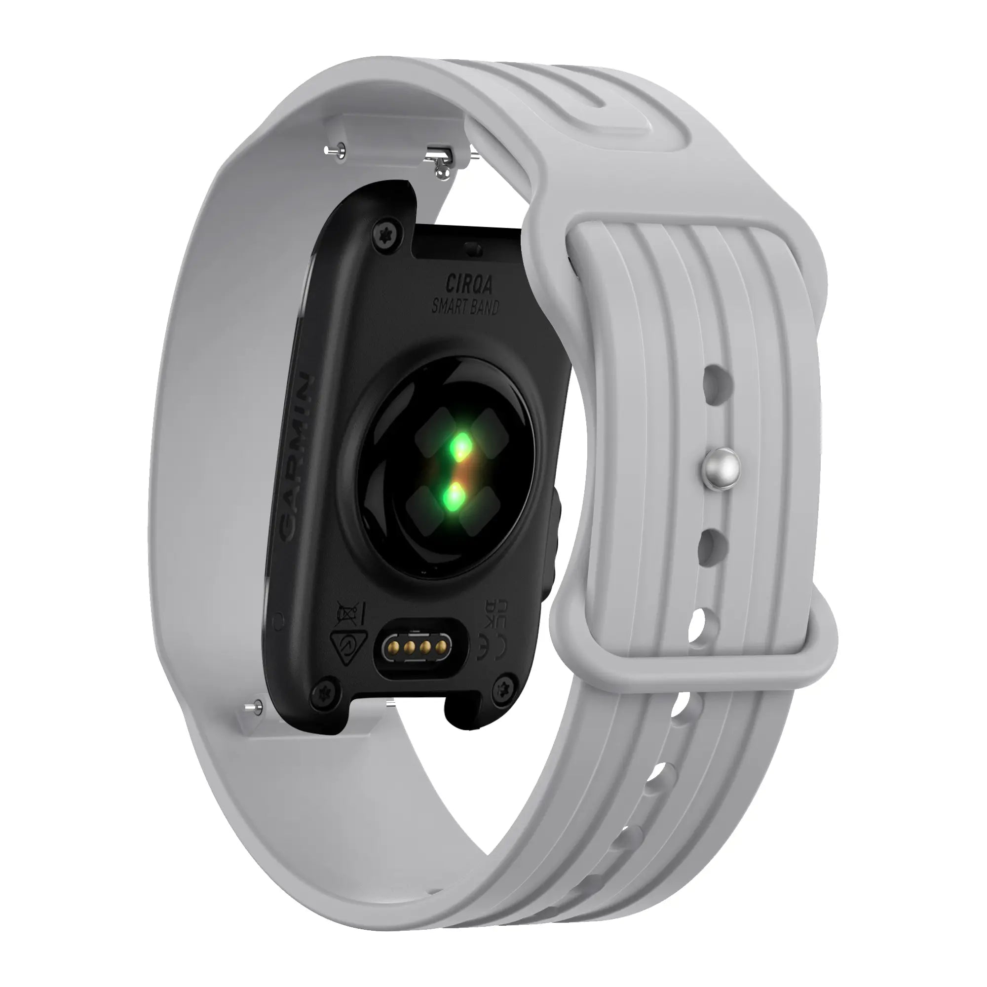 Bandz Garmin Cirqa Silicone Strap 'Classic' (Grey)