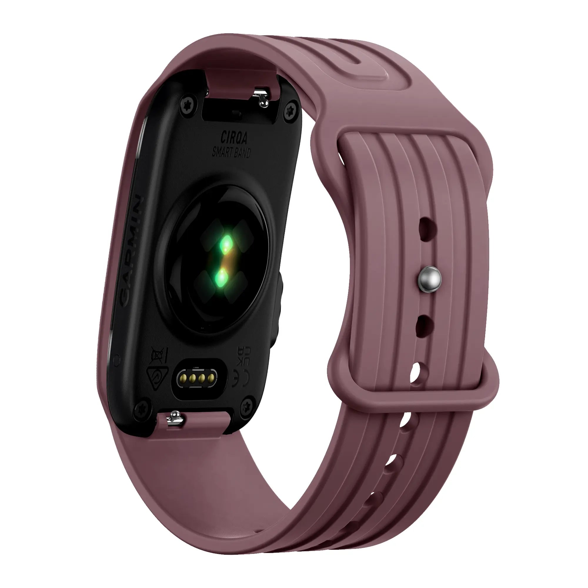 Bandz Garmin Cirqa Silikonarmband 'Classic' (Hellplum)