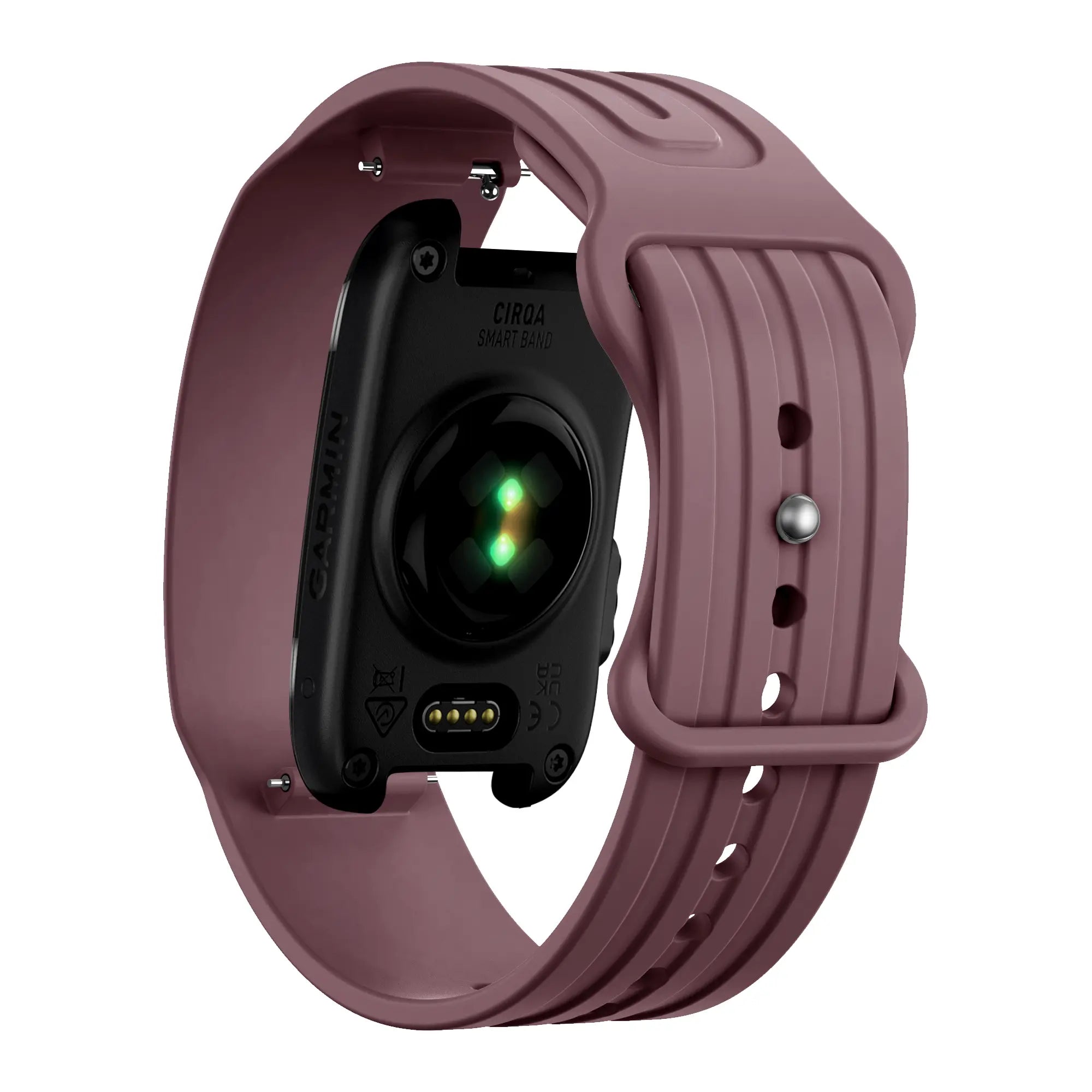 Bandz Garmin Cirqa Silikonarmband 'Classic' (Hellplum)