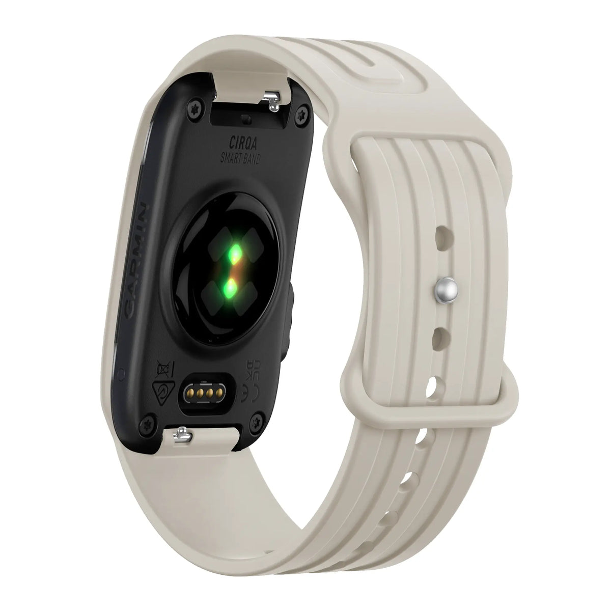 Bandz Garmin Cirqa Silicone Strap 'Classic' (Starlight)
