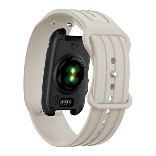 Bandz Garmin Cirqa Silicone Strap 'Classic' (Starlight)