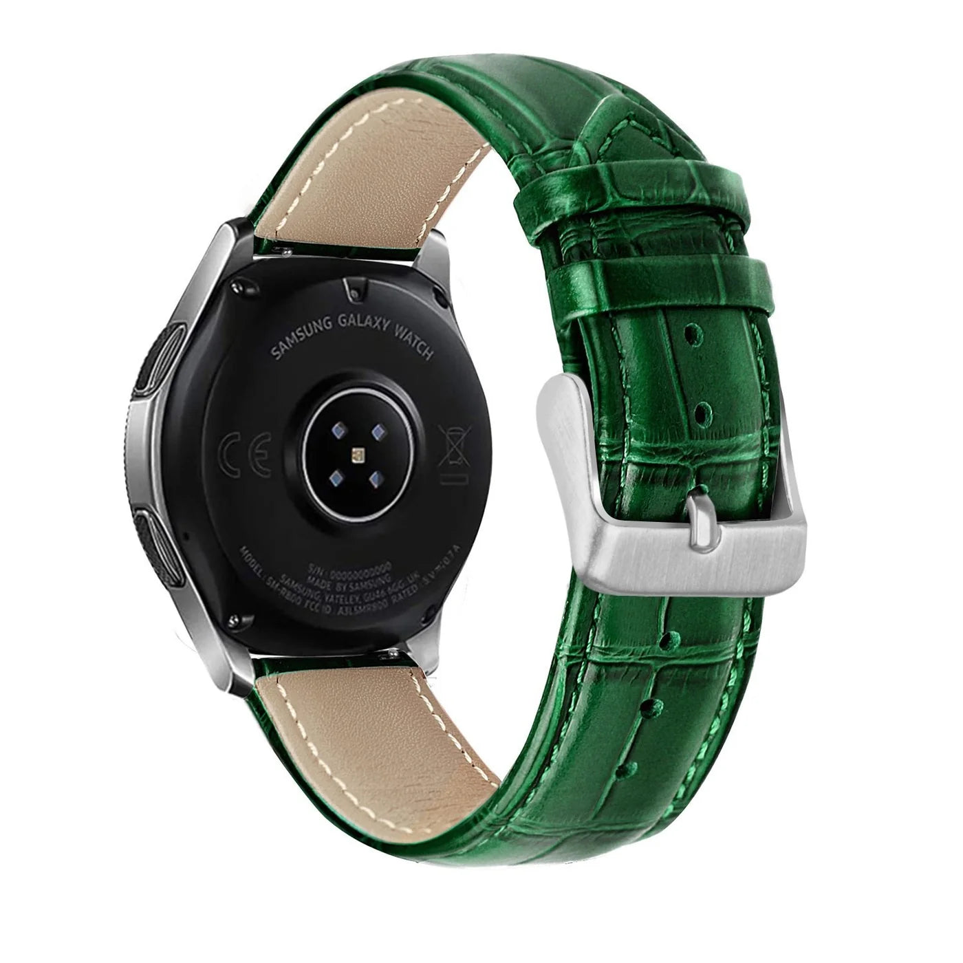 Amazfit Bip U (Pro) Crocodile Leather Grain Strap (Green)