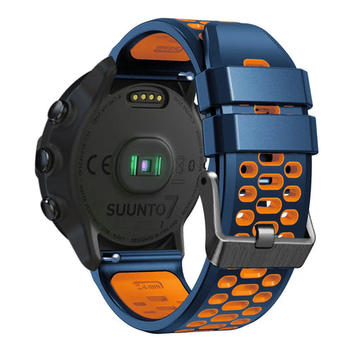 Coros Apex 4 - 46mm Sport Schnallenarmband (Blau/Orange)