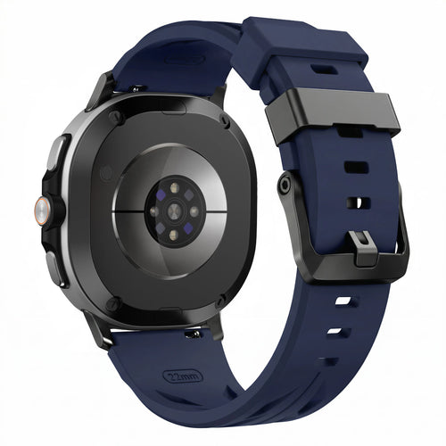 Samsung Galaxy Watch 8 Classic Race Silikonarmband (Dunkelblau)