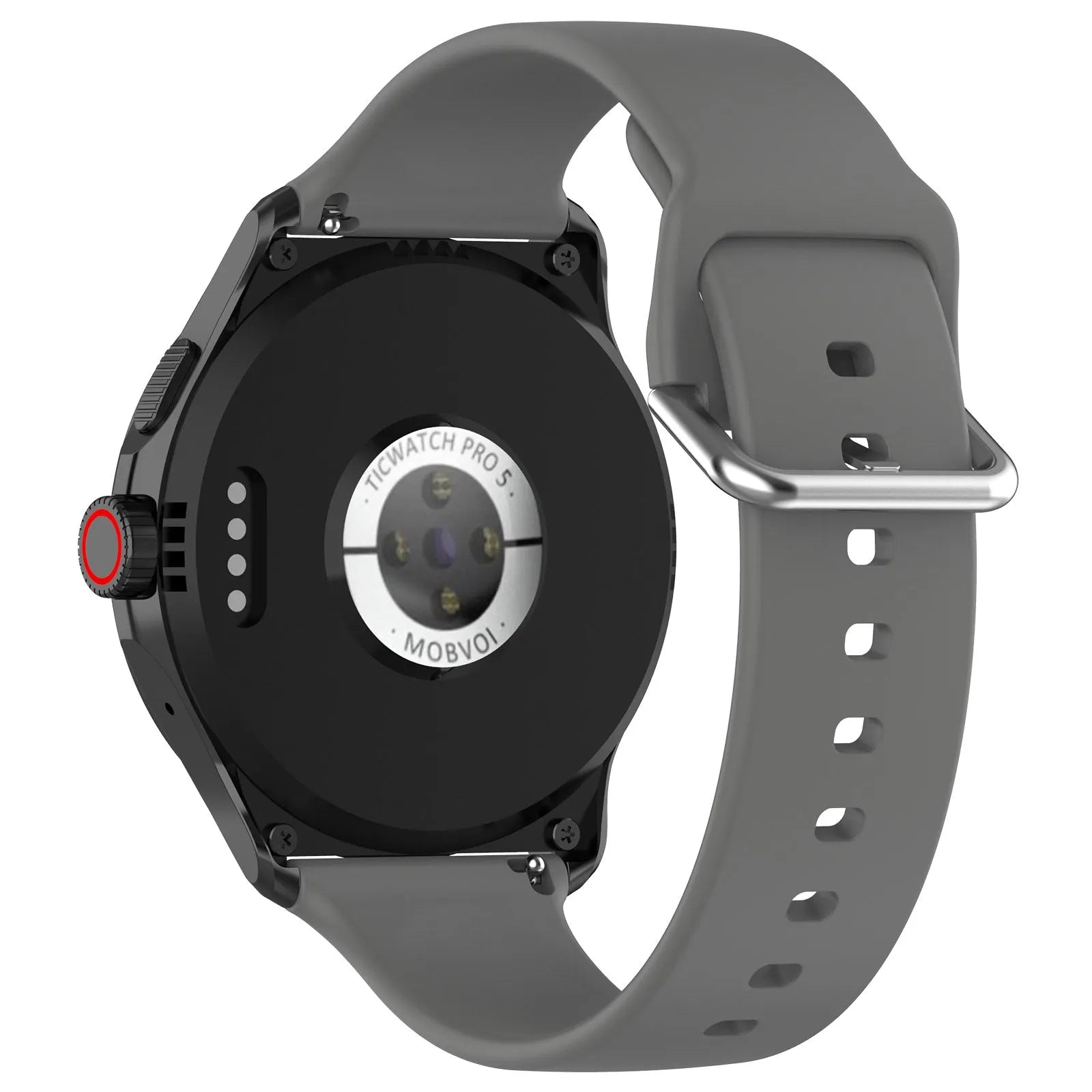 Coros Apex 4 - 46mm Silikon Schnallenarmband (Dunkelgrau)