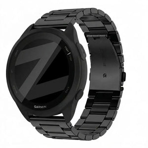 Bandz Garmin Forerunner 165 Steel Strap 'Classic' (Black)