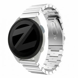 Bandz Garmin Forerunner 165 Steel Strap 'One Bead' (Silver)