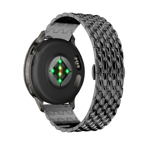 Bandz Garmin Bounce 2 Steel Strap 'Dragon' (Black)