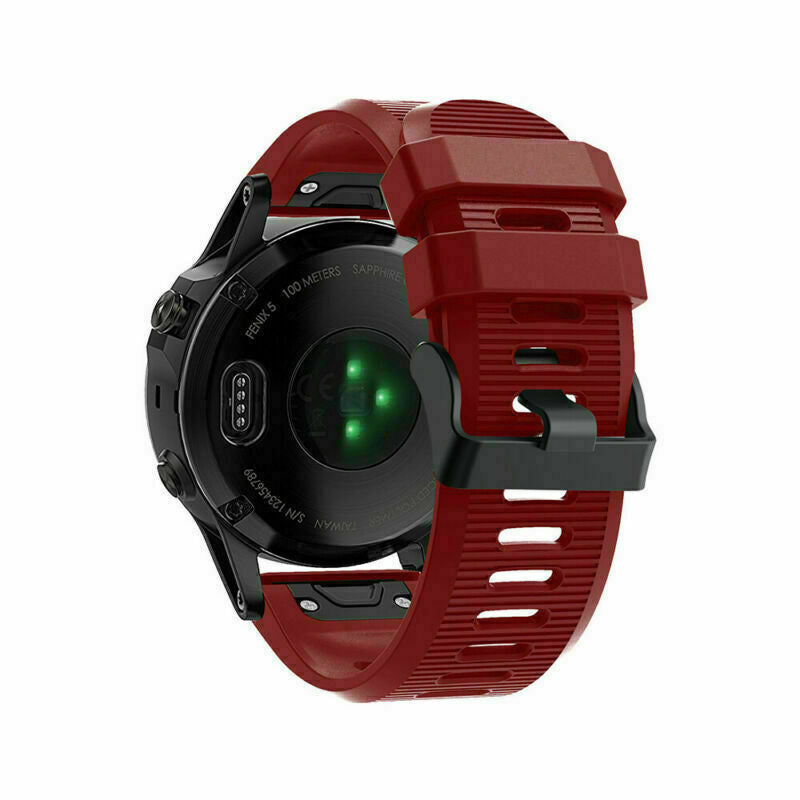 Garmin Fenix 8 Pro - 51mm Silikonarmband (Rot)