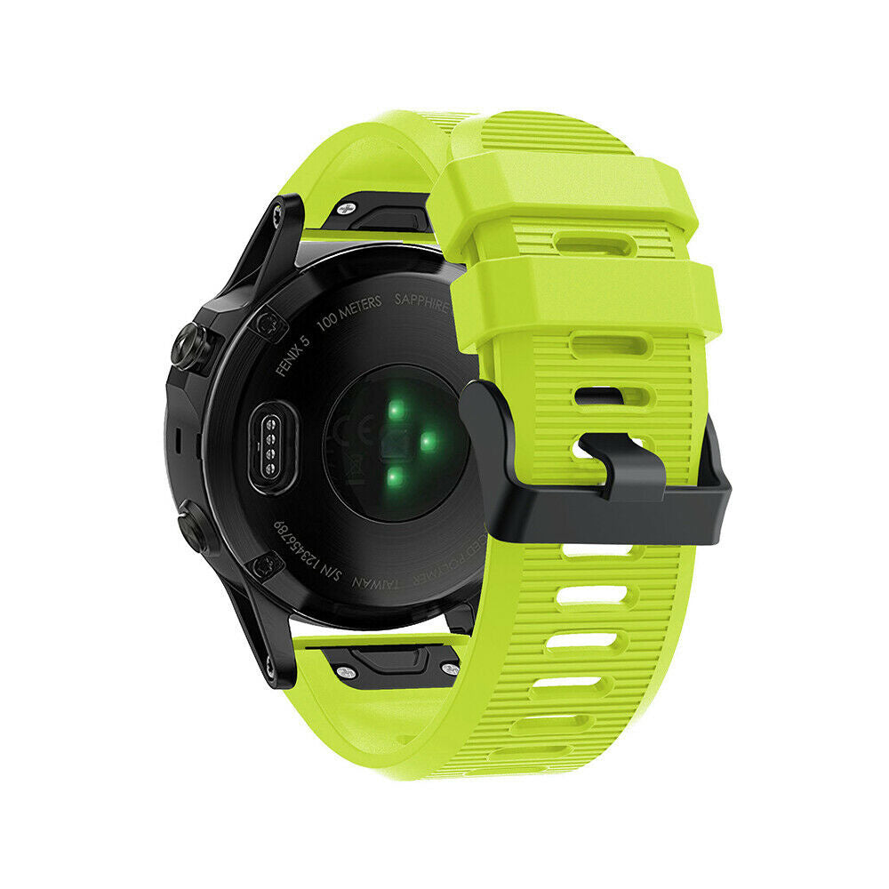 Garmin Fenix 8 Pro - 51mm Silikonarmband (Hell Grün)
