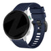 Bandz Garmin Fenix 7 Silikonarmband mit Schnallenverschluss (Dunkelblau)