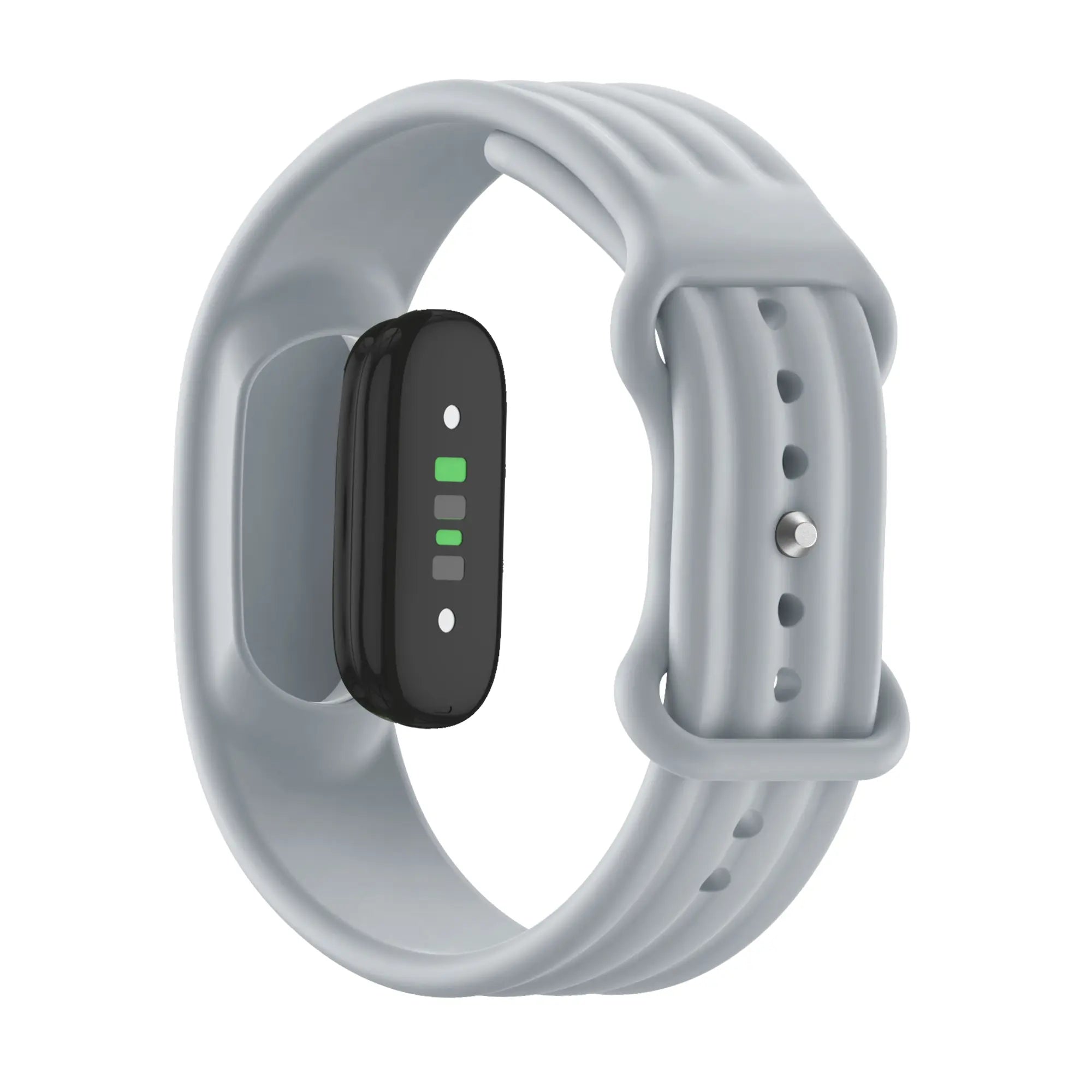 Bandz Fitbit Air Silikonarmband 'Classic' (Grau)