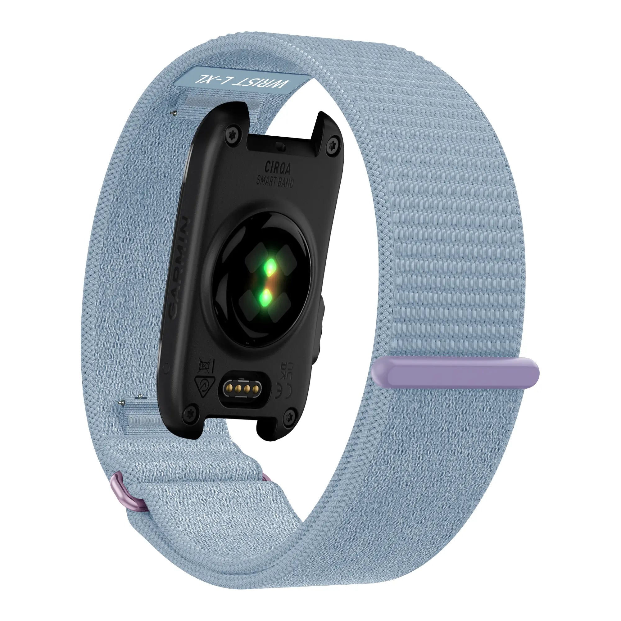 Bandz Garmin Cirqa Nylon Strap 'Classic' (Light Blue)