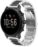 Fossil Gen 4 Explorist (HR) Stahlarmband (Silber/Schwarz)