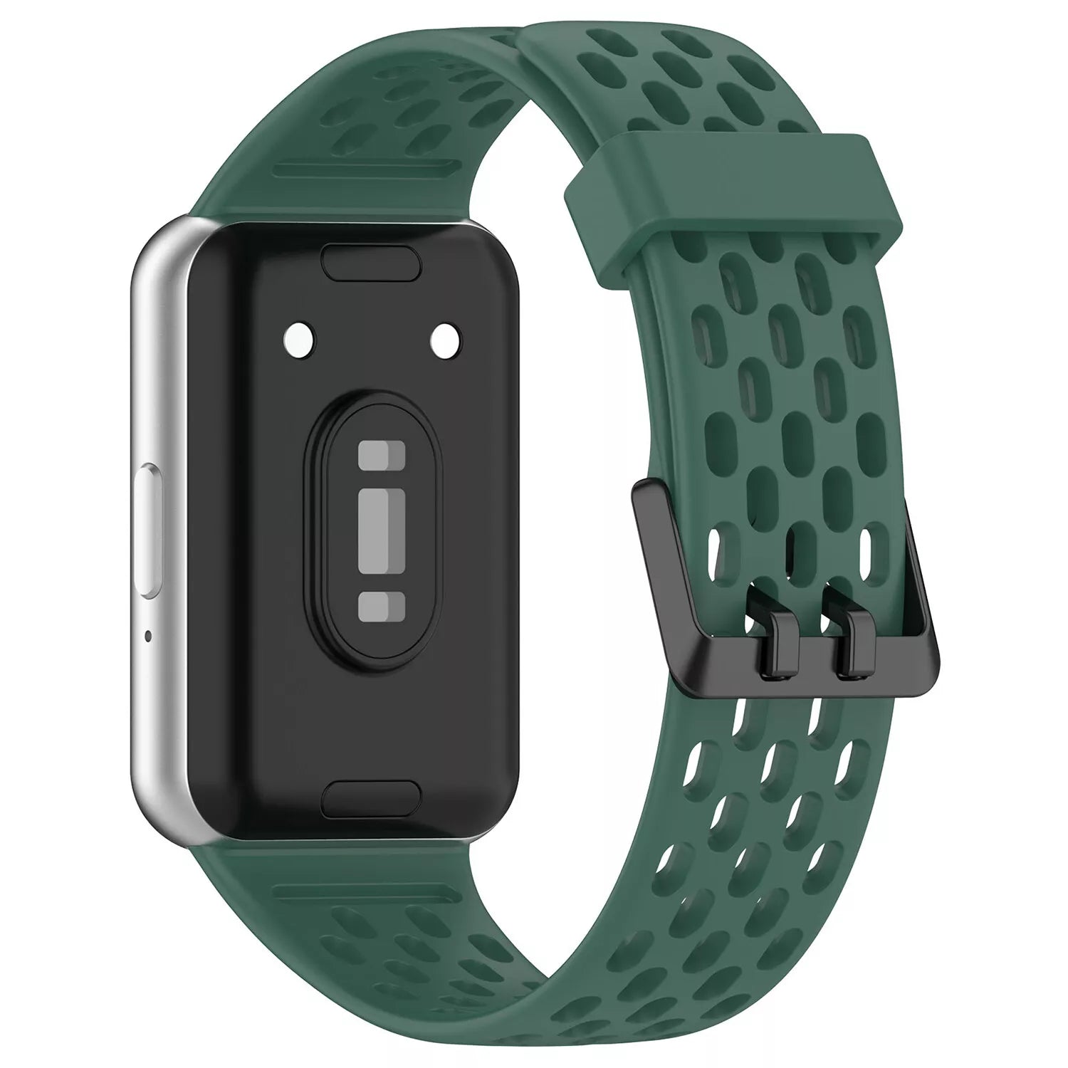 Samsung Galaxy Fit 3 Silikonarmband mit Löchern (Grün)
