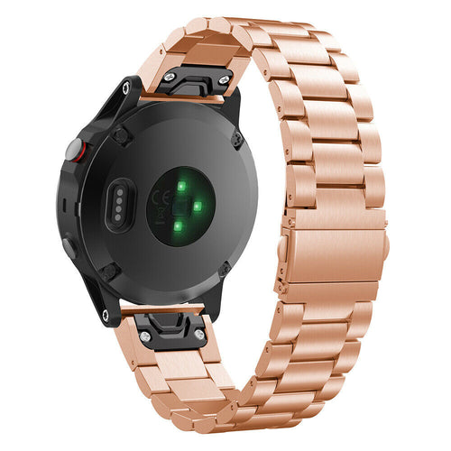 Garmin Fenix 8 Pro - 47mm Steel Strap (Rose Gold)