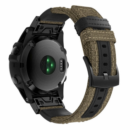 Garmin Forerunner 945 Hybrid Nylonarmband (Beige)