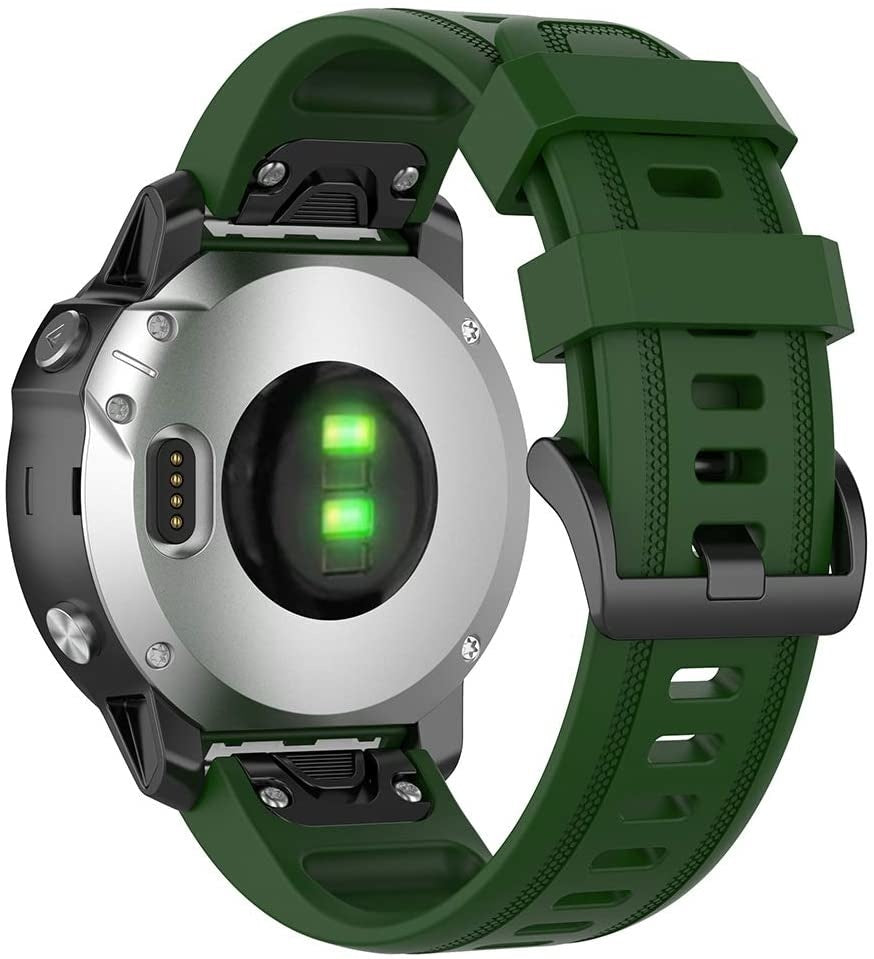 Garmin D2 Delta S Silicone Strap (Army Green)