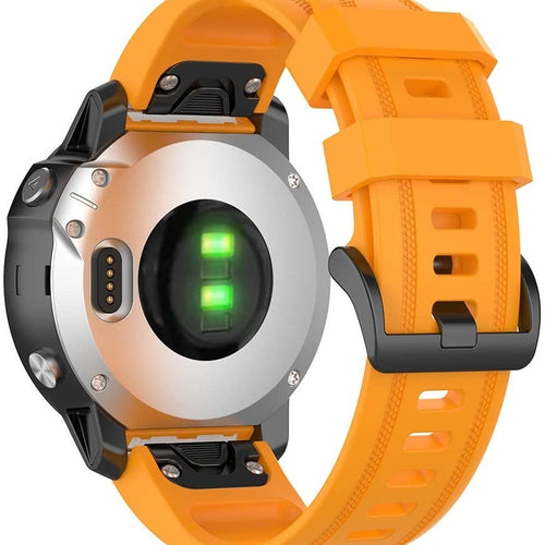Garmin Approach S70 - 42mm Silikonarmband (Orange)
