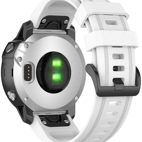 Garmin Approach S70 - 42mm Silikonarmband (Weiß)