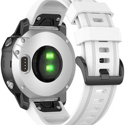 Garmin Instinct E - 40mm Silikonarmband (Weiß)