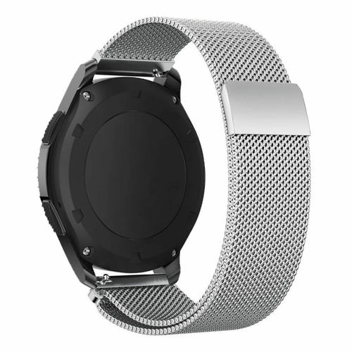 Samsung Gear Sport Milanese Armband (Silber)