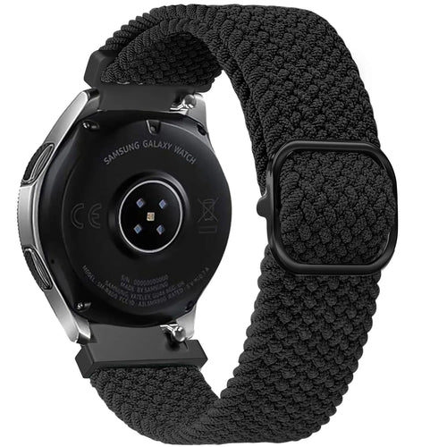 Oppo Watch X3 Verstellbar-Geflochtenes Armband (Schwarz)