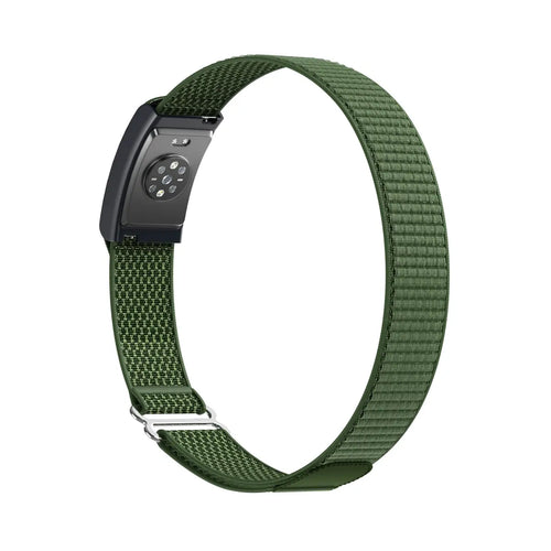Amazfit Helio Strap Biceps Nylon Armband (Armeegrün)