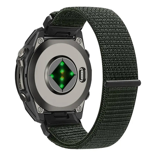 Garmin Quatix 8 Pro - 47mm Premium Nylon Armband (Grün)