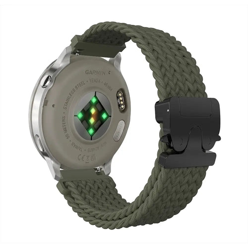 Garmin Forerunner 170 Geflochtenes Armband mit P-Schnalle (Grün)