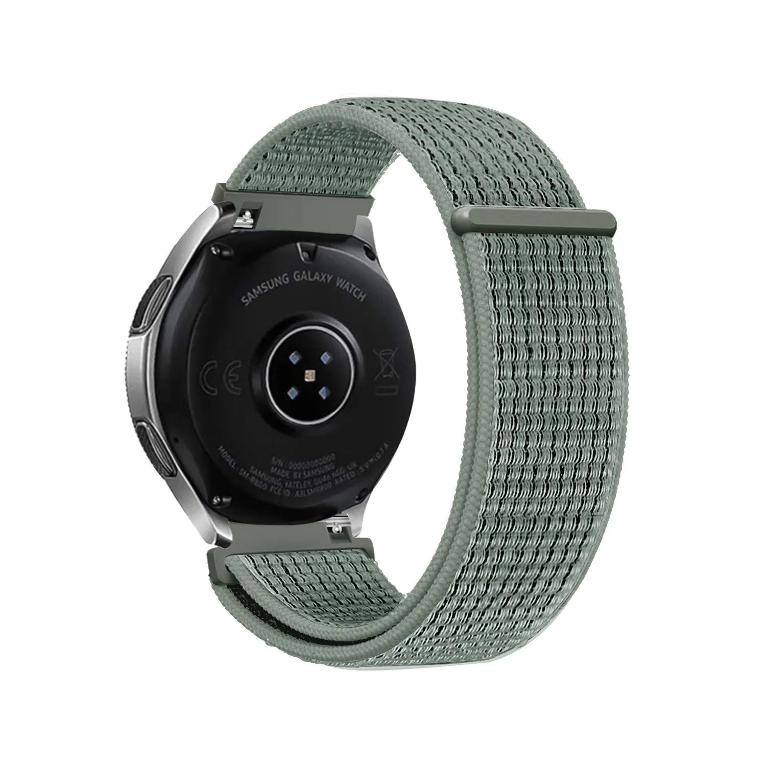 Suunto Run Nylonarmband (grau-grün)