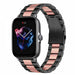 Amazfit GTS 3 Stahlarmband (Schwarz/Rosa)