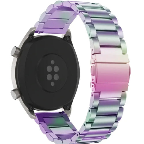 Steel Strap, on a watch, 3/4 rear view