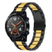 Huawei Watch GT / GT 2 Gliederarmband (Schwarz / Gold)