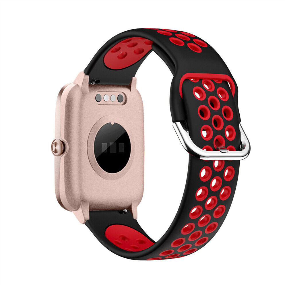 ID205L Sport Strap (Black/Red)