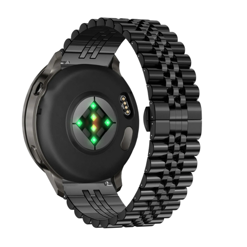 Bandz Garmin Venu 3s Steel Strap 'Jubilee' (Black)