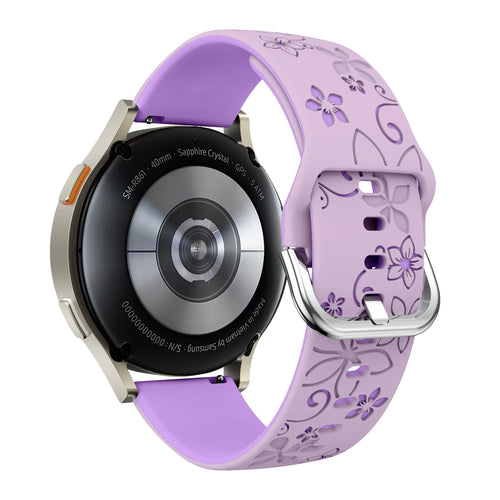 ICE Smart ST 2.0 Round 1.20 Flower Silikonarmband (lavendel/ Lila)