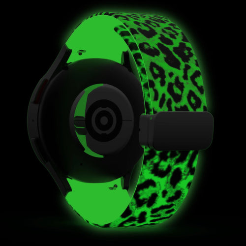 Luminous Leopard Samsung Galaxy Watch 5 44mm magnetisches armband
