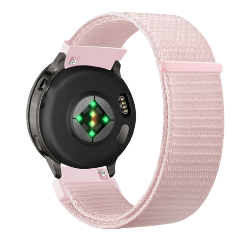 Bandz Garmin Venu 3s Nylon Loop Strap (Light Pink)