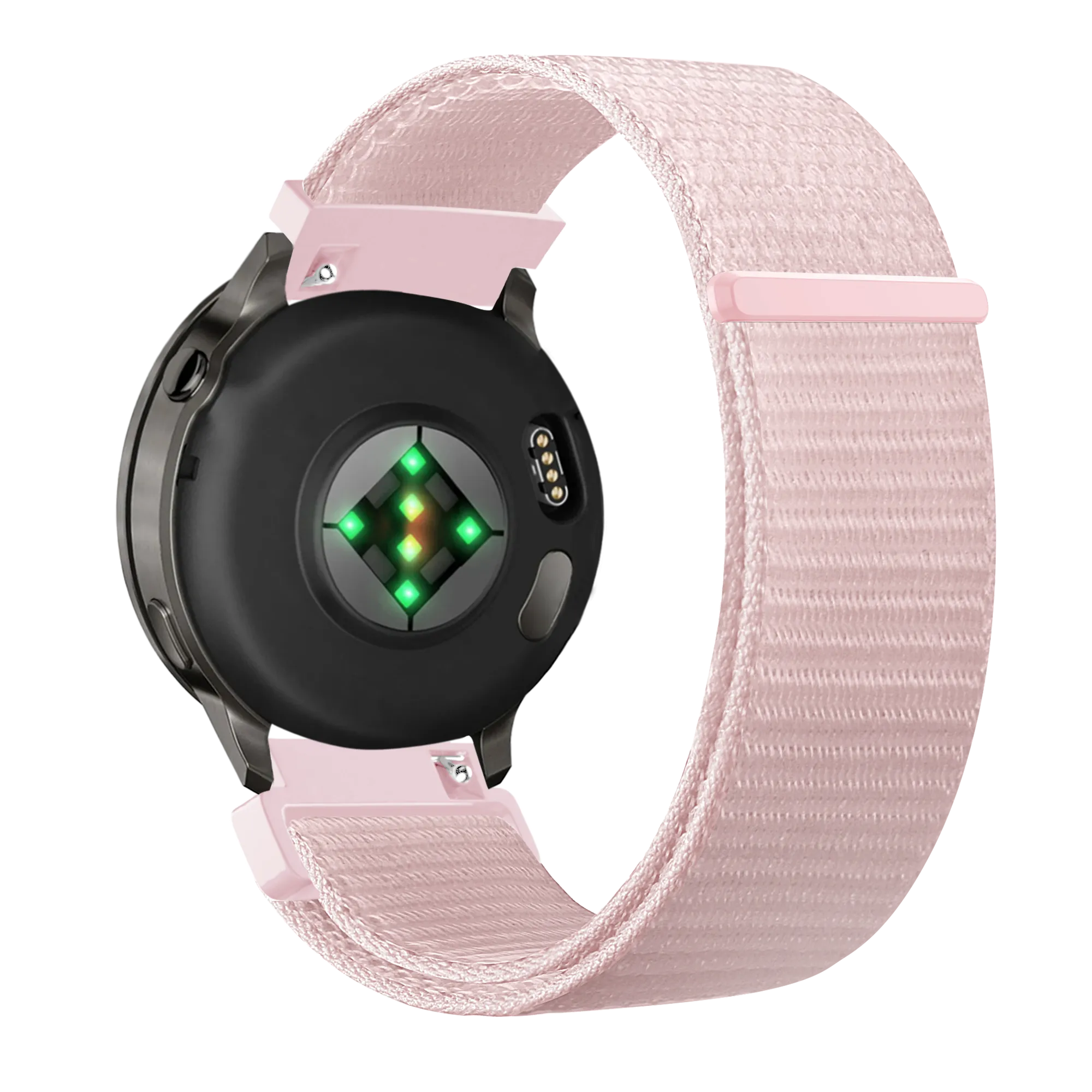 Bandz Garmin Approach S40 Nylon Loop Strap (Light Pink)