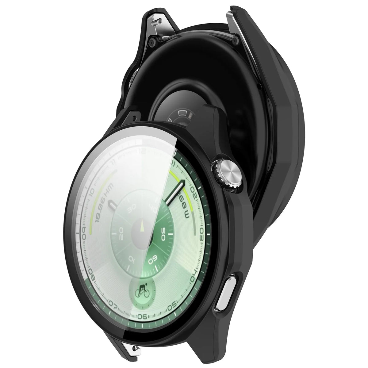 Huawei Watch GT 6 - 46mm PC Case with Glass (Black)