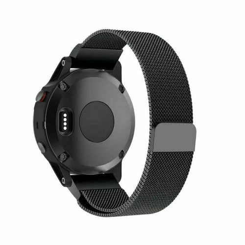 Garmin Instinct Milanese Strap (Black)