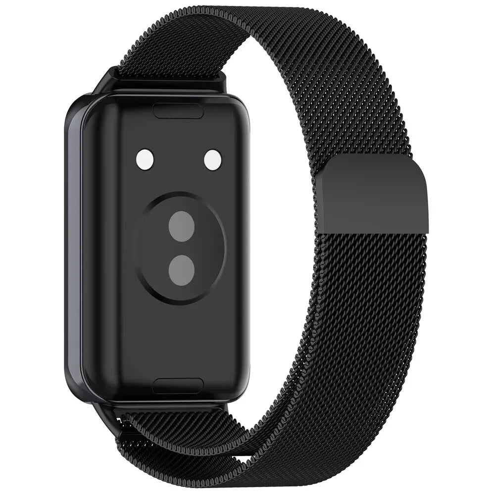 Honor Band 10 Milanese Armband (Schwarz)