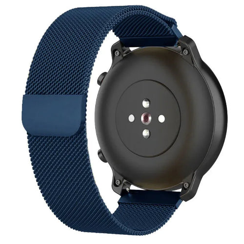 Coros Pace 4 Milanese Armband (Blau)
