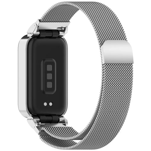 Xiaomi Smart Band 9 Active Milanese-Armband (Silber)