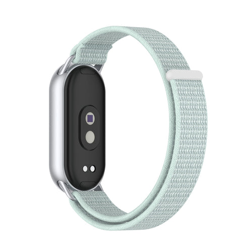 Xiaomi Smart Band 9 Modern Nylonarmband (Cyan)