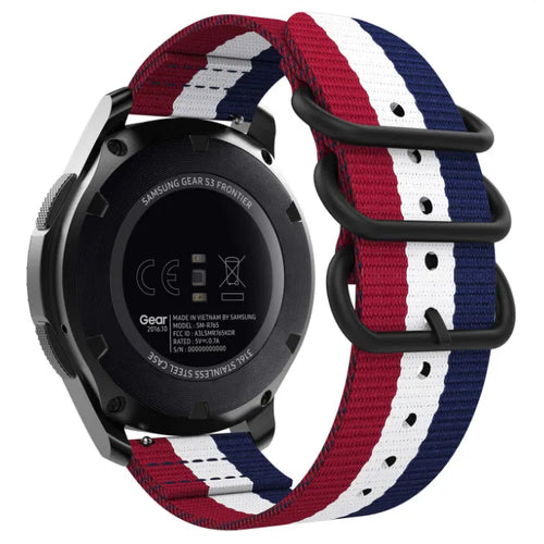 Samsung Galaxy Watch 4 - 44mm Nylon Schnallenarmband (3-farbig)