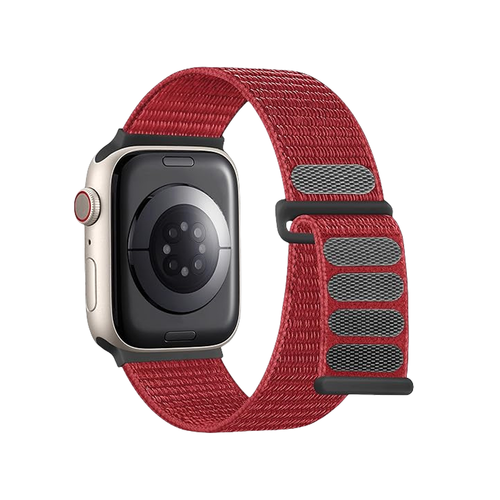 Apple Watch Ultra Nylon Loop Armband (Rot)
