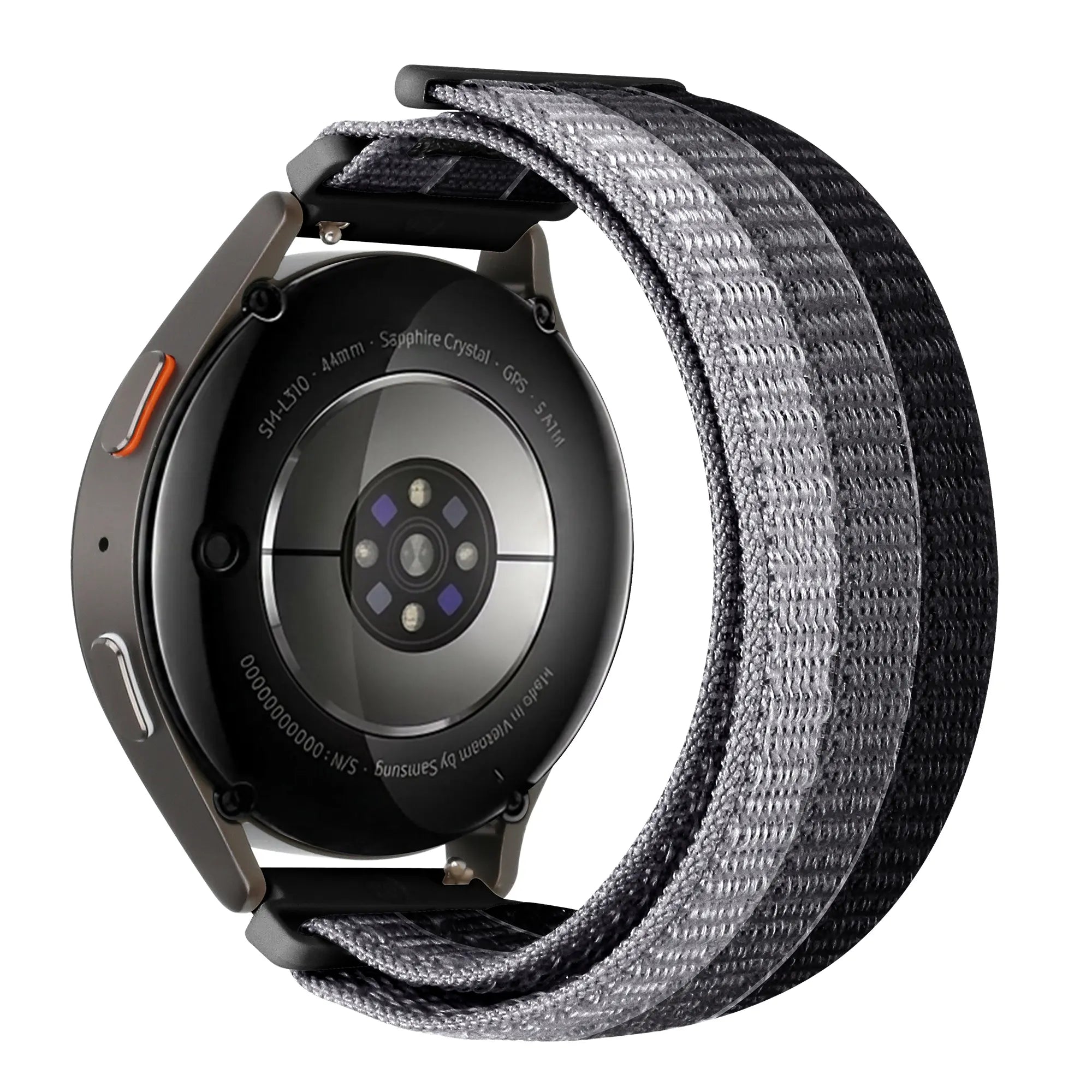 Garmin Forerunner 70 Triple Nylonarmband (Schwarz Mix)