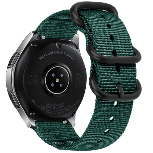 Amazfit Active Nylon Buckle Strap (Dark Green)